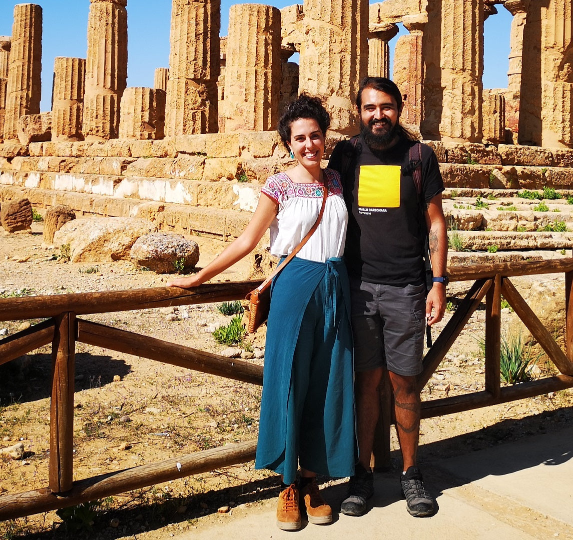 Carla ed Adrian alla Valle dei templi, Agrigento