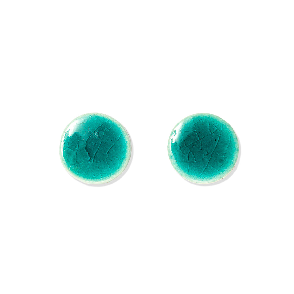 Orecchini Cerchio in argento con pietre verdi - Laboratorio Miccini Orecchini Cerchio in argento con pietre verdi - Laboratorio Miccini